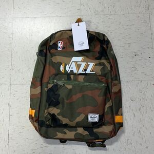 New Utah Jazz 15” Backpack Herschel camouflage camo NBA Logo Officially Licensed